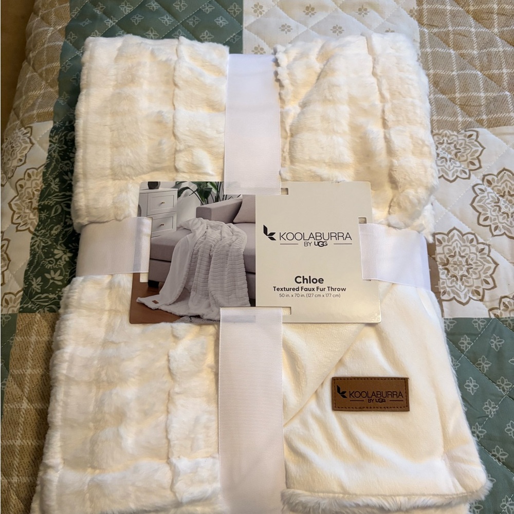 New Koolaburrow  by UGG Faux Fur Throw - Chloe